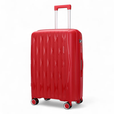 Hard Shell Suitcase Cabin TSA Luggage Travel Set