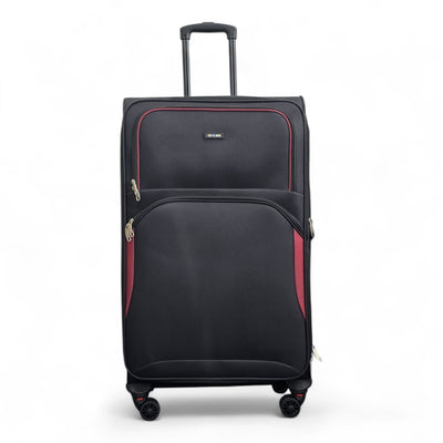 Expandable Soft 8 Wheel Lightweight Suitcase Luggage Travel Bags Set