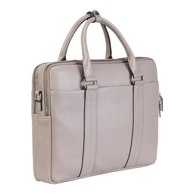 Genuine Leather Laptop Business Briefcase Office Work Travel Bag - Sutton