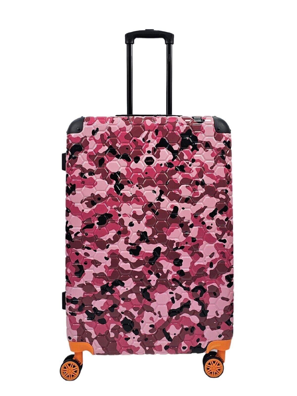 Hardshell Camo Robust ABS Suitcase Set
