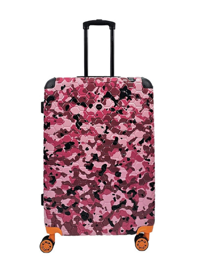Hardshell Camo Robust ABS Suitcase Set