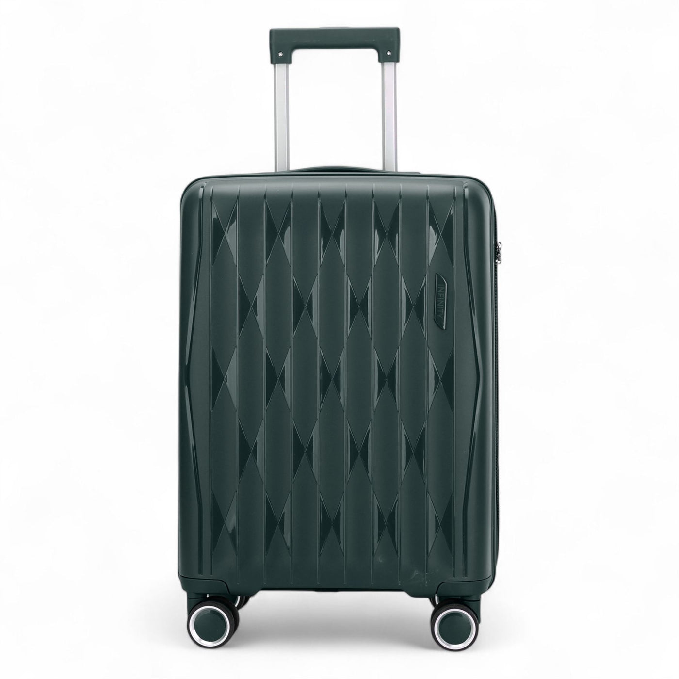 Hard Shell Suitcase Cabin TSA Luggage Travel Set