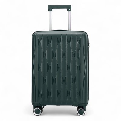 Hard Shell Suitcase Cabin TSA Luggage Travel Set