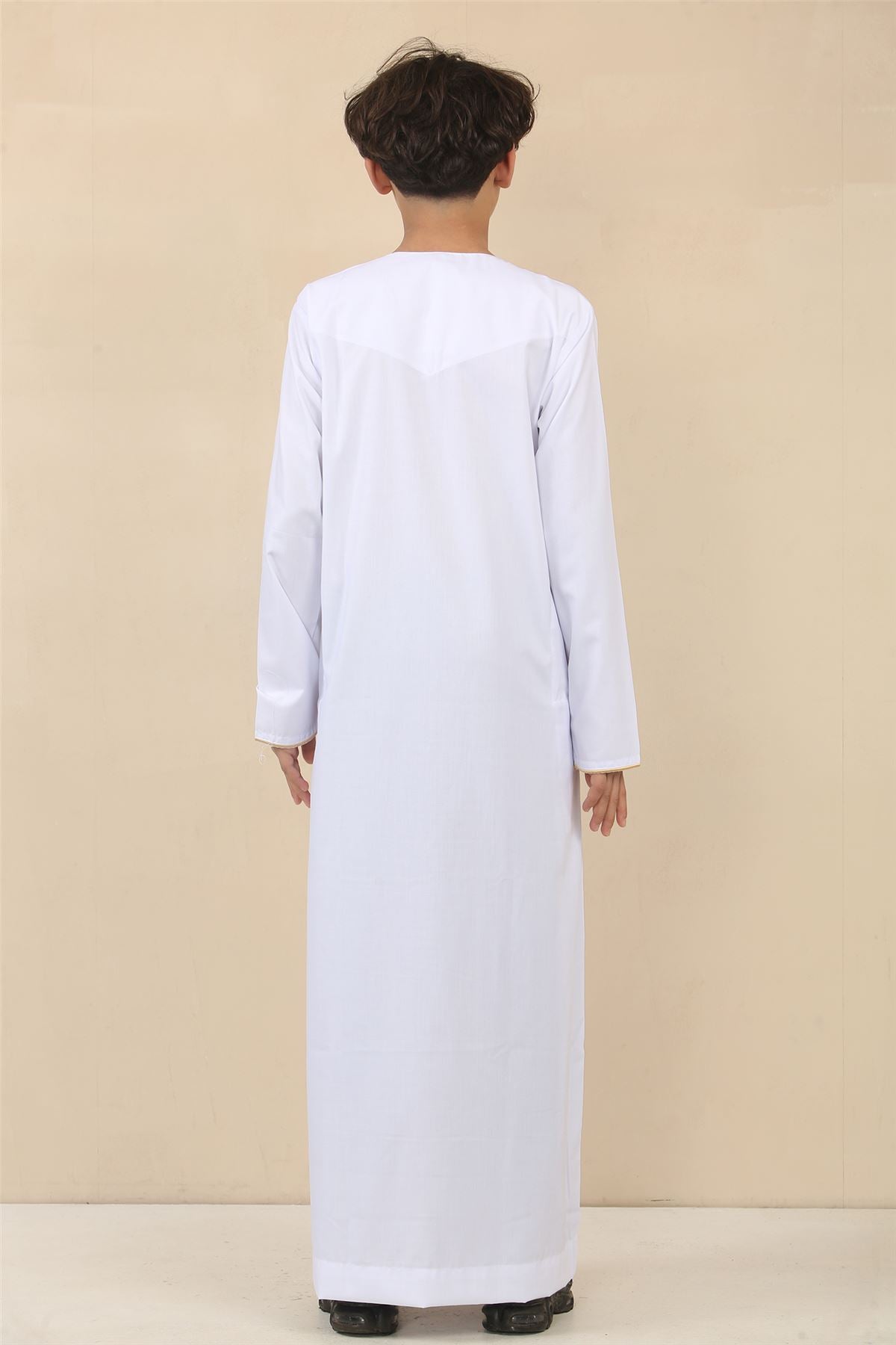 Kid's Boys Omani Eid Thobe  Saudi Emirati Jubba Robe