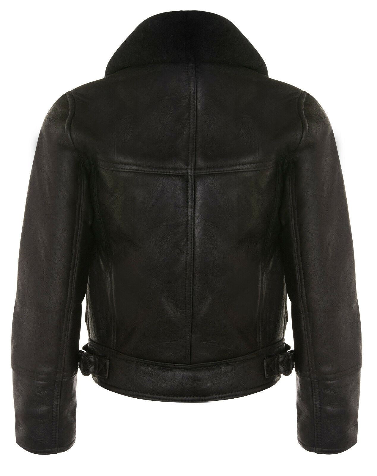 Womens B3 Sheepskin Leather Flying Jacket-Bergamo