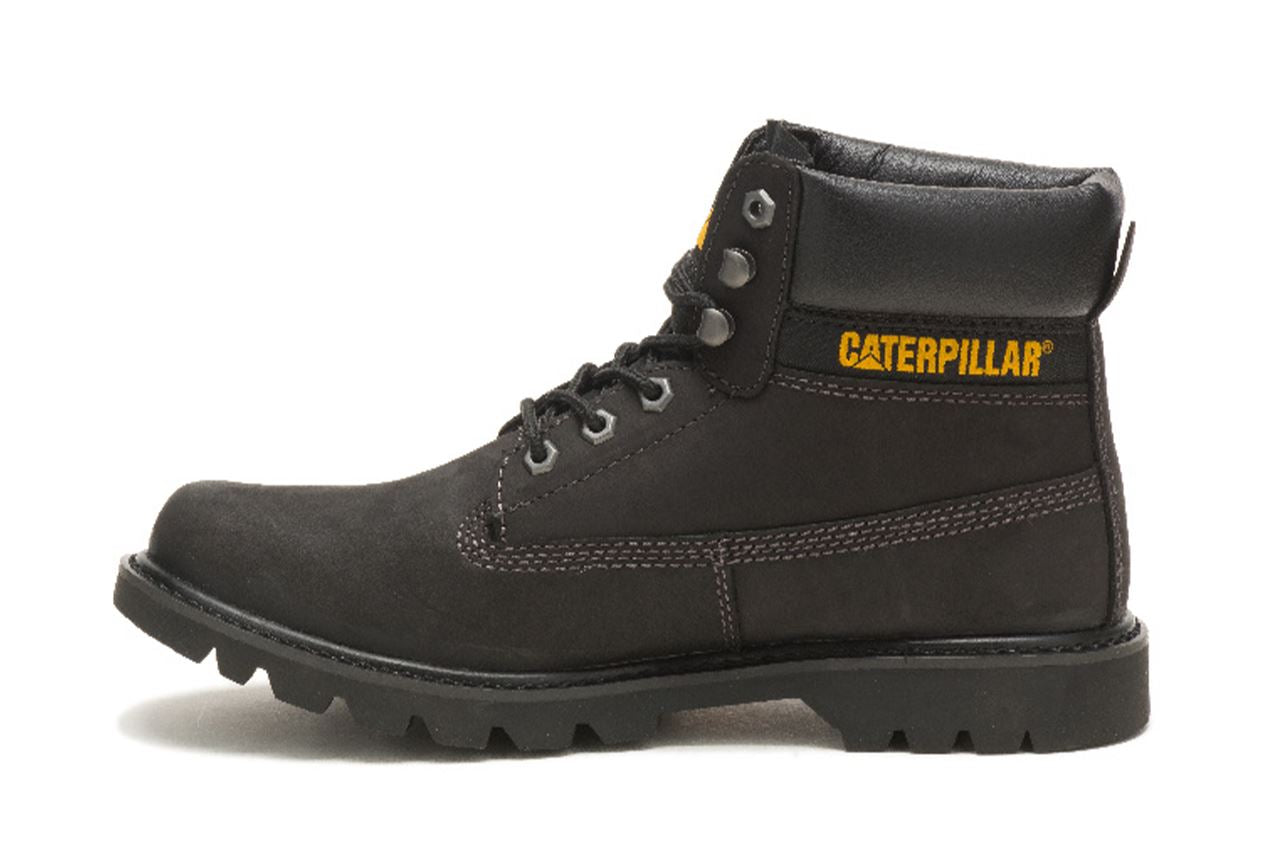 Caterpillar Colorado 2.0 Black Leather Hiking Ankle Boots