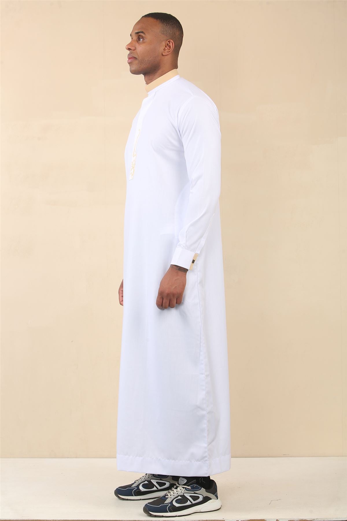 Men's Thobe Arab Saudi Emirati Islamic Clothing Jubba Robe