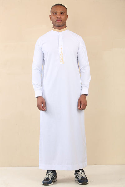 Men's Thobe Arab Saudi Emirati Islamic Clothing Jubba Robe