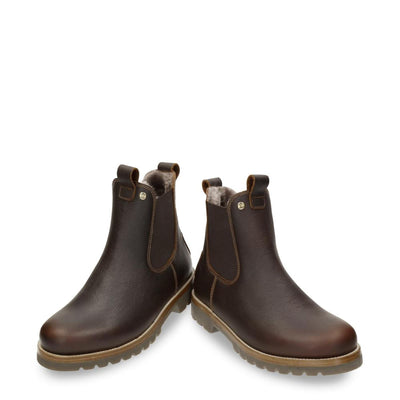Panama Jack Men's Beny Igloo C2 Chestnut Waterproof Leather Chelsea Boots