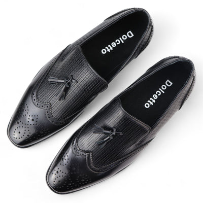 Men's Tassel Moccasin Loafers Smart Slip-On Dress Shoes