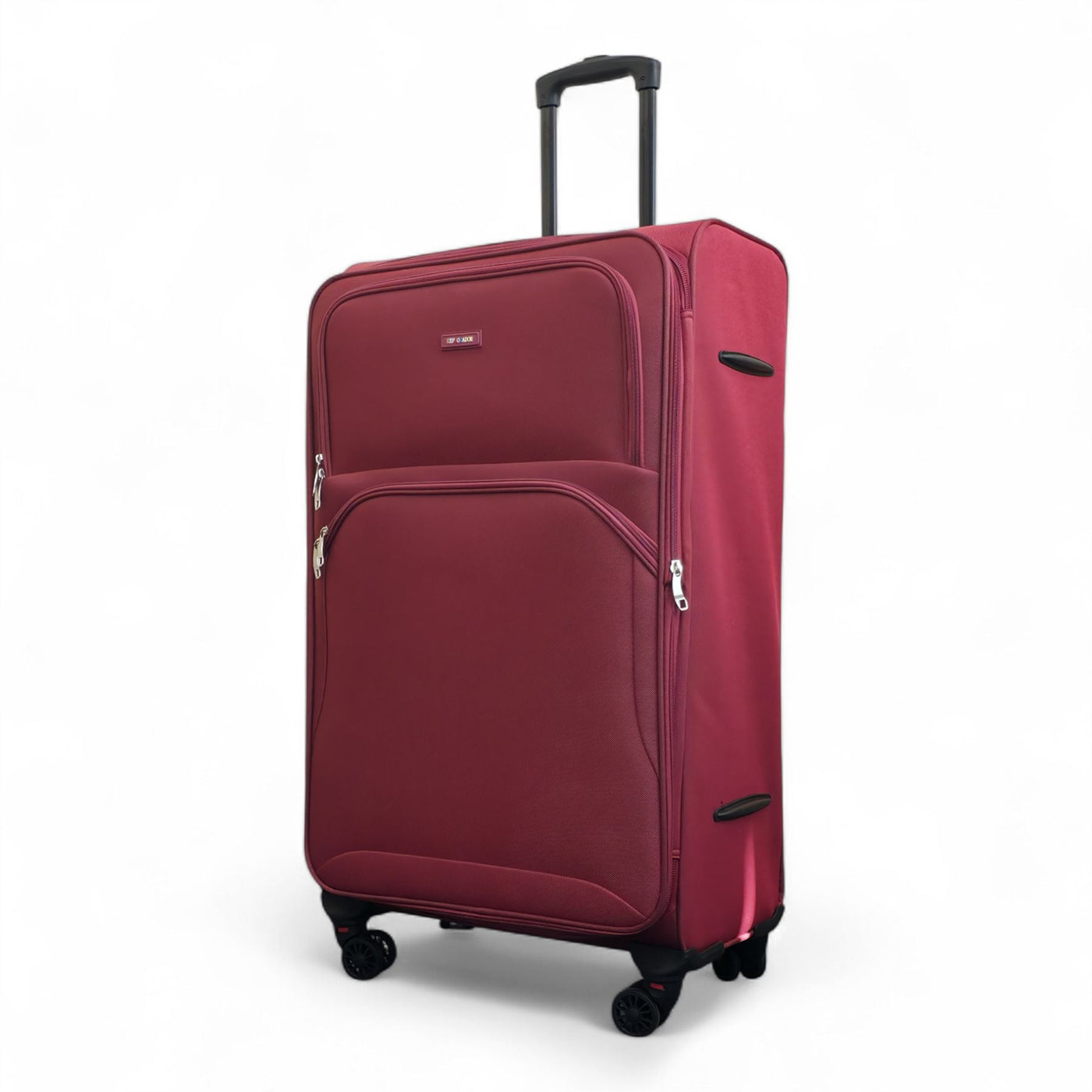Expandable Soft 8 Wheel Lightweight Suitcase Luggage Travel Bags Set