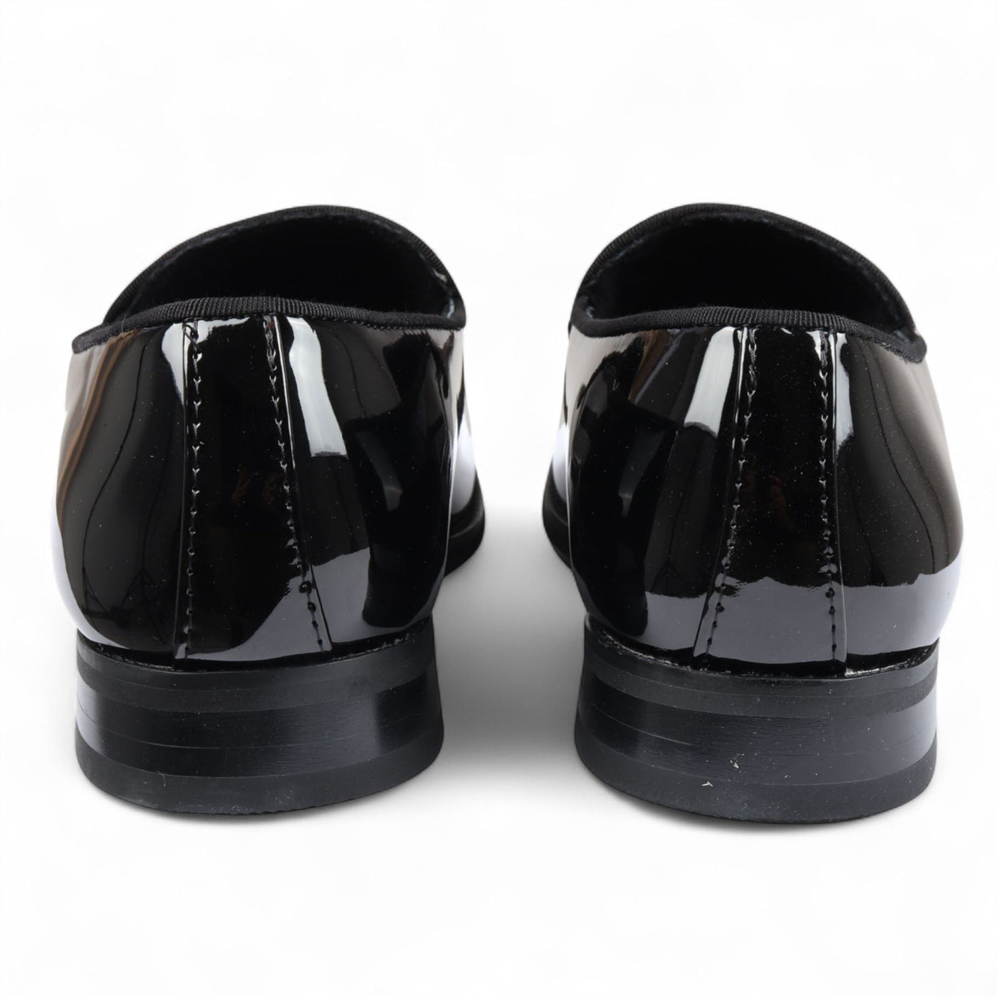 Men's Velvet Tassel Loafers Formal Patent Dress Shoes