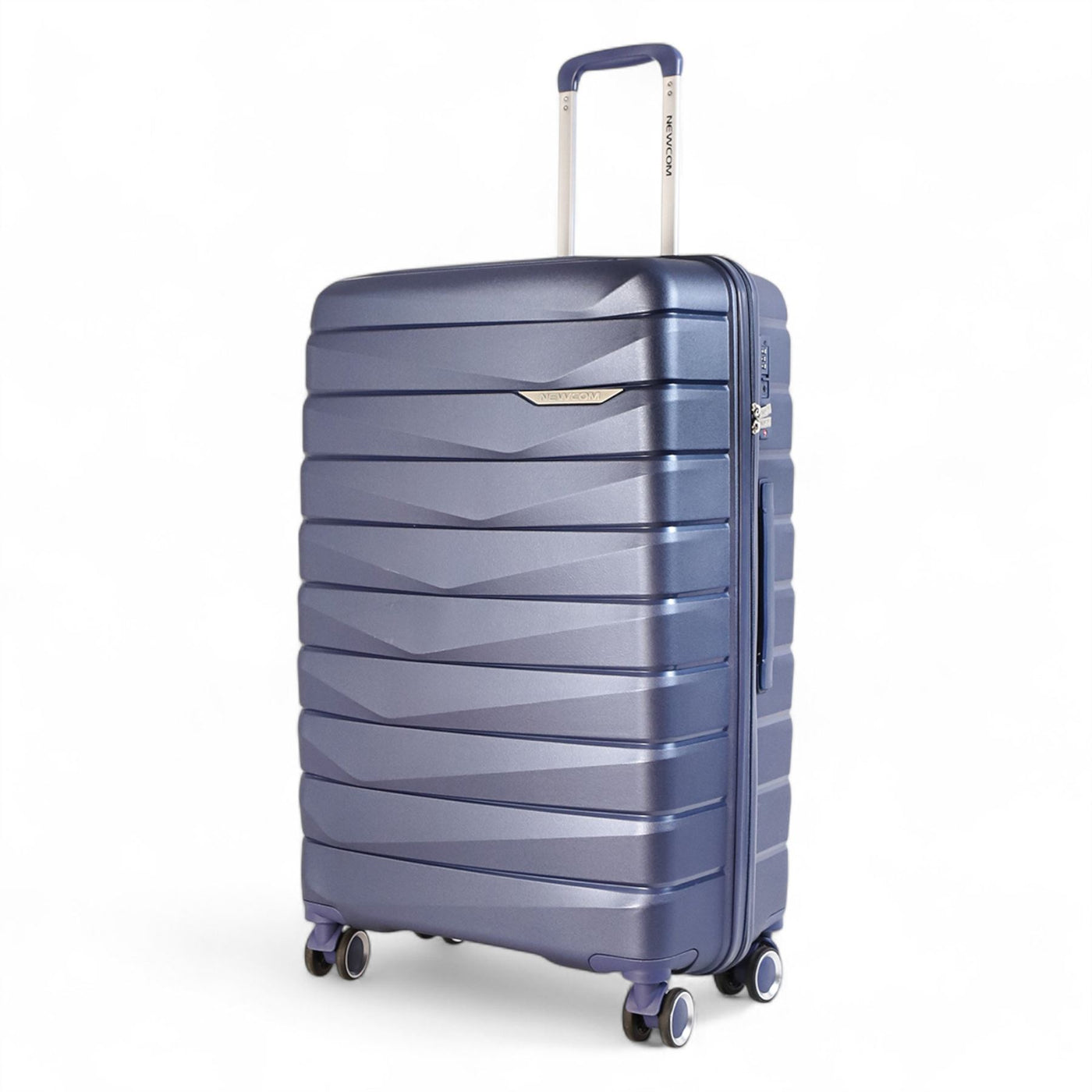 Strong Hard Shell TSA Suitcase Set 8 Wheel Cabin Luggage Holiday Travel Case