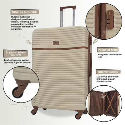 Hardshell ABS Suitcase Luggage Travel Set