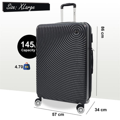 Hard Shell ABS Cabin Suitcase Luggage Set
