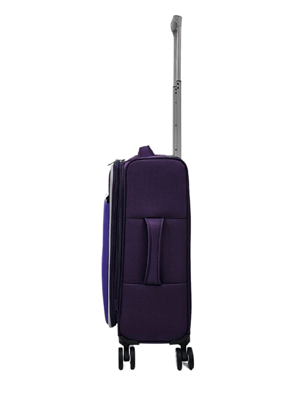 Lightweight  Soft Suitcases 4 Wheel Luggage Travel Bag