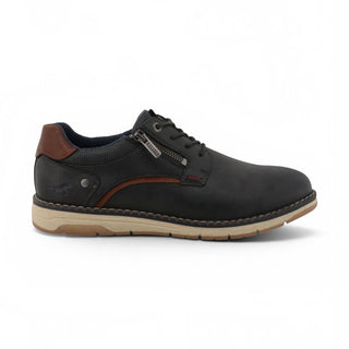 Mustang Men's Dark Grey Faux Leather Casual Outdoor Shoes - M0031004
