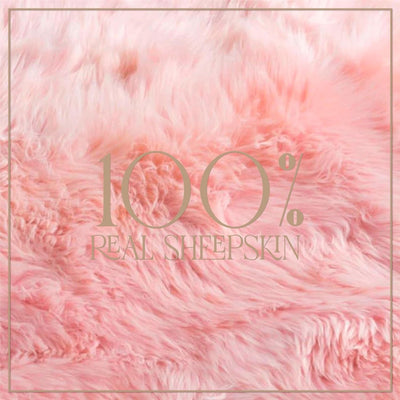 Luxury Genuine Sheepskin  40x40cm Real Wool Single Sided Cushion