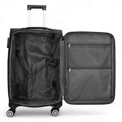 8 Wheel Lightweight Suitcase Luggage Travel Bags Set