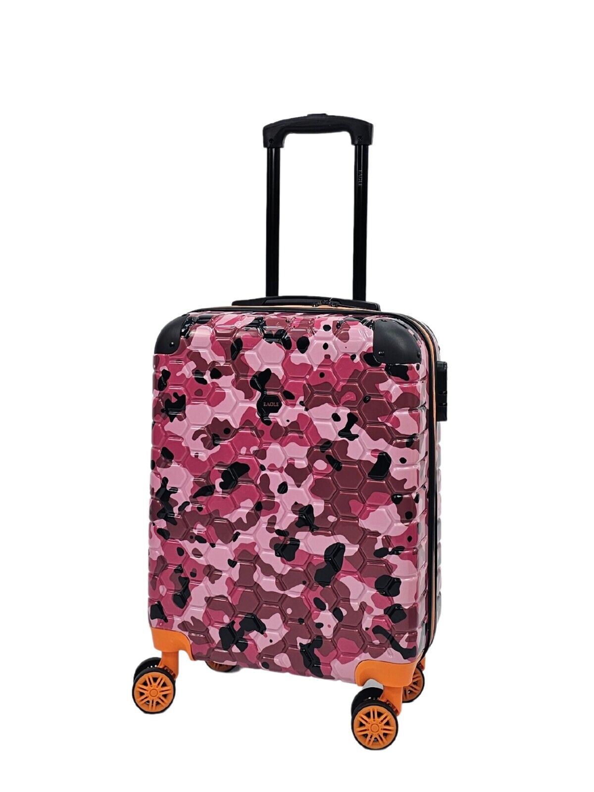 Hardshell Camo Robust ABS Suitcase Set