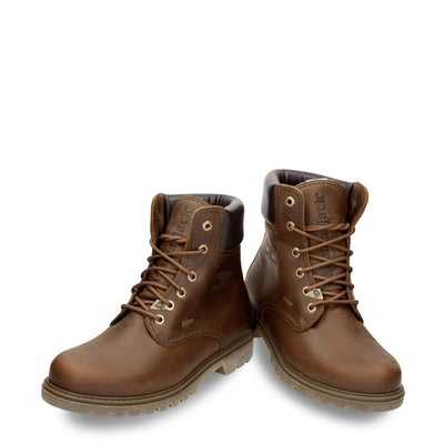Panama Jack 03 GTX C1 Men's Bark Brown Waterproof Leather Ankle Boots