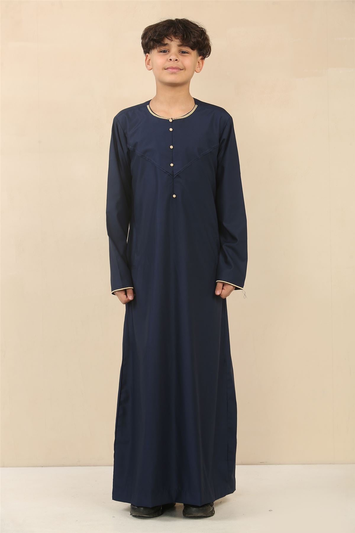 Kid's Boys Omani Eid Thobe  Saudi Emirati Jubba Robe