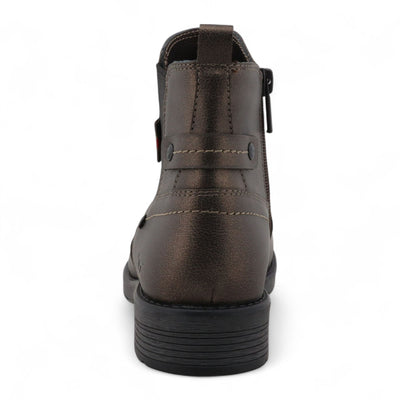 Mustang Women's Golden Brown Chelsea Ankle Boots
