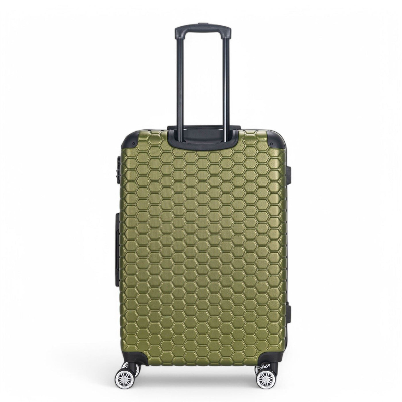 Expandable Hard Shell ABS 8 Wheel Luggage Travel Cabin Holiday Bags Suitcase Set
