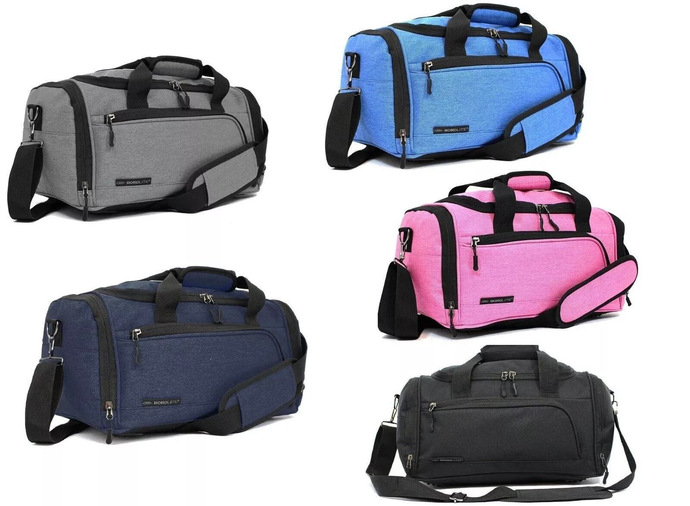 Holdall Carry On 40x 20 x25cm Under-seat Travel Duffel Bag for Ryanair, Easy Jet