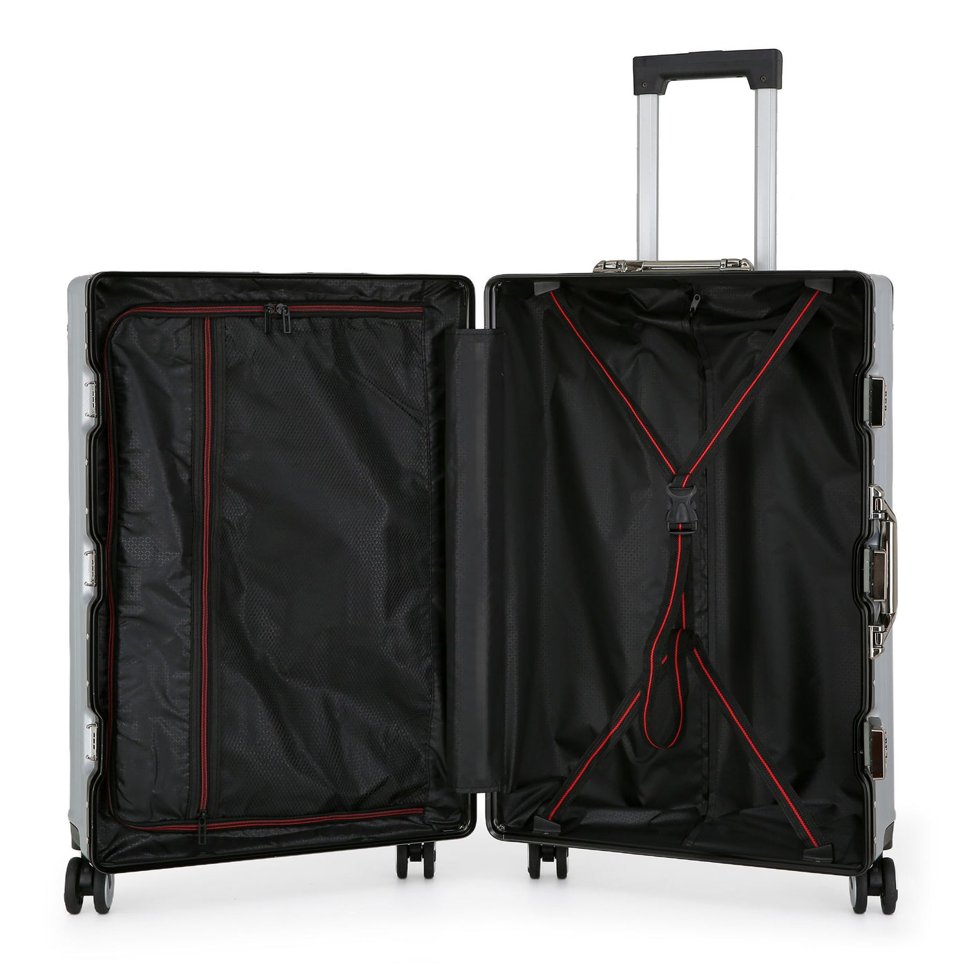 Hardshell Suitcase Set Robust 8 Wheel Cabin Luggage Suitcases