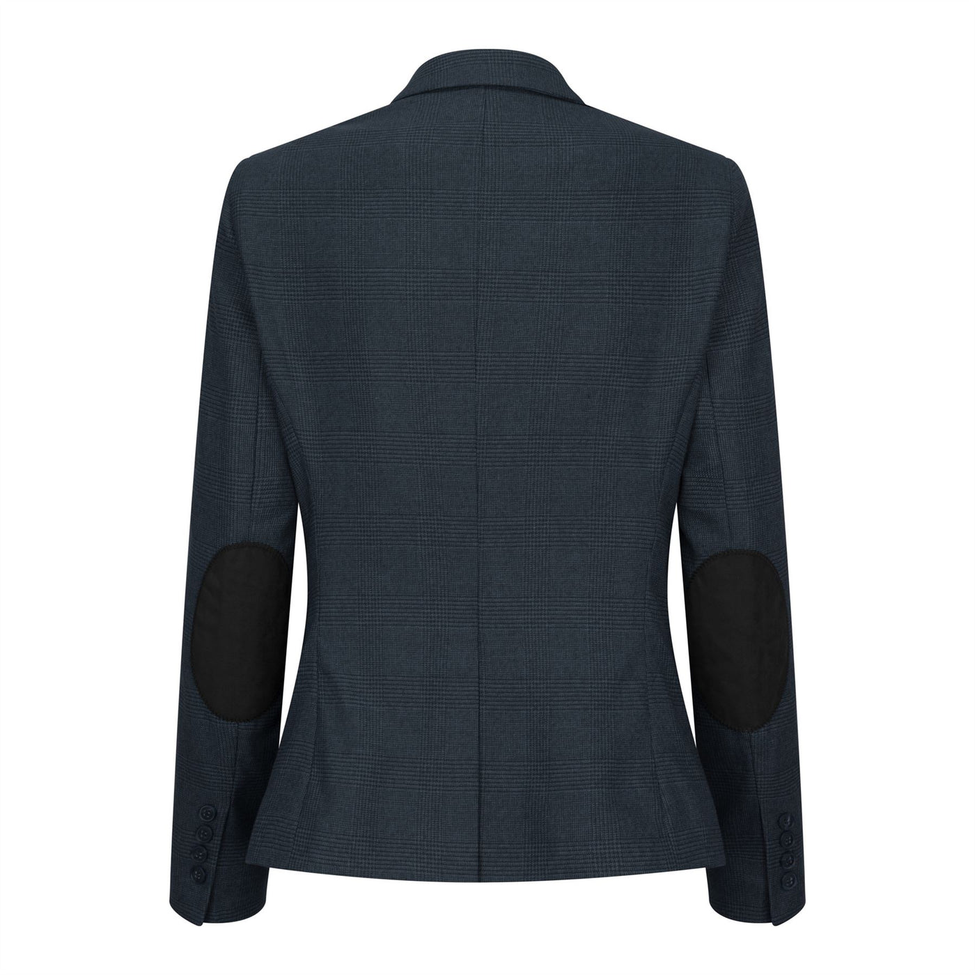Women's Olive Three-Piece Tailored Fit Suit in Prince of Wales Check