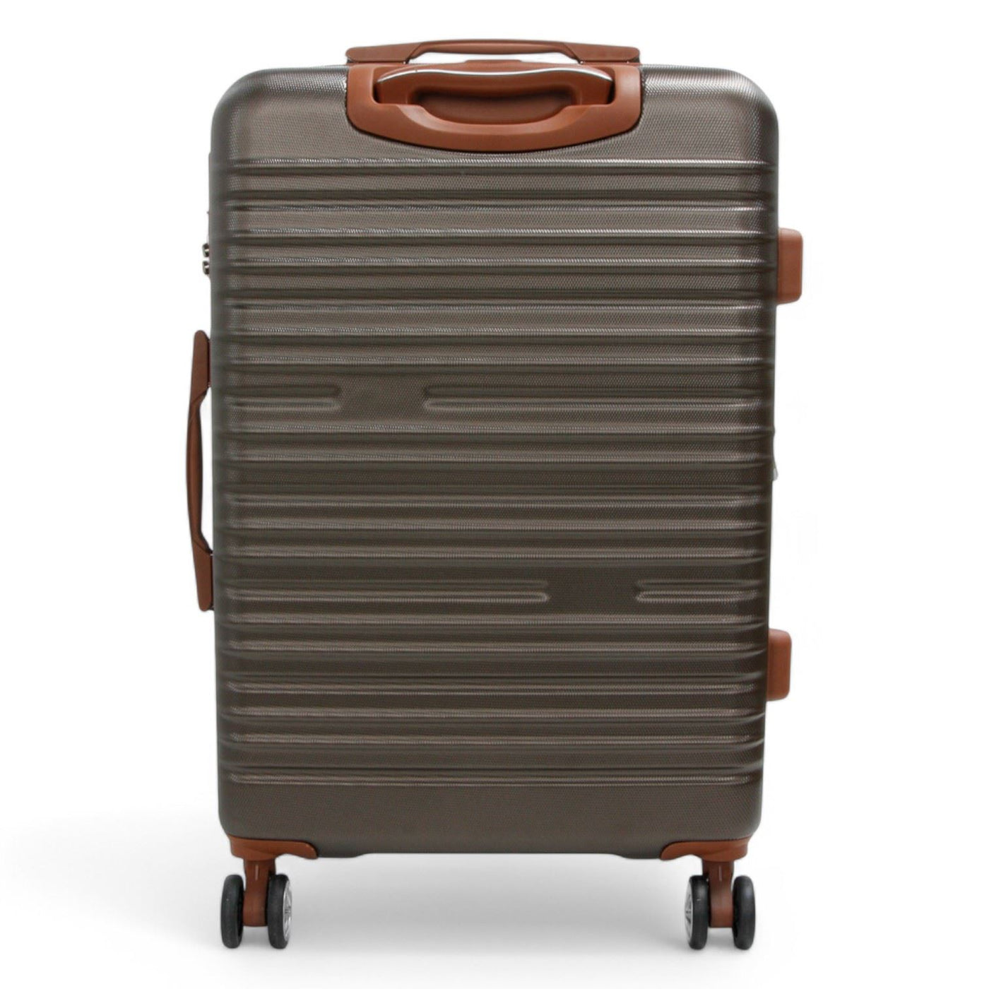 Expandable Hard Shell ABS Suitcase Set 8 Wheel Robust Travel Case Holiday Luggage