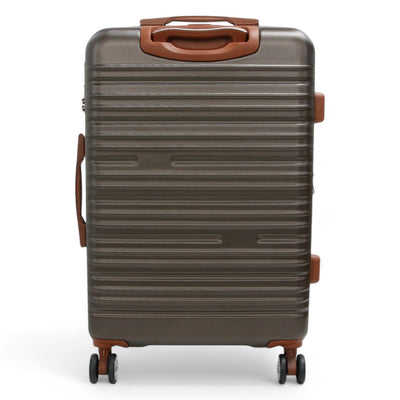 Expandable Hard Shell ABS Suitcase Set 8 Wheel Robust Travel Case Holiday Luggage