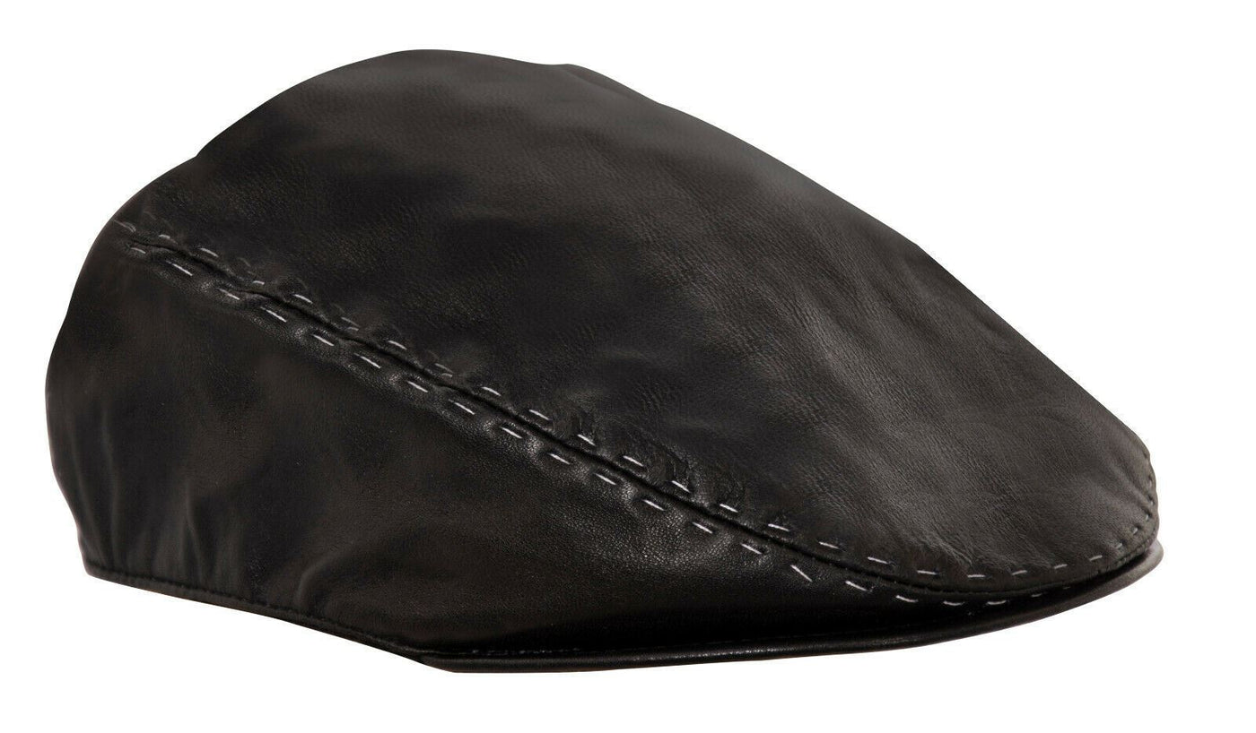 Mens Leather Peaky Blinders Newsboy Flat Hat