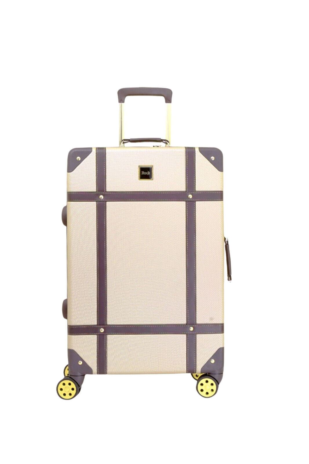 Vintage Hard Shell Luggage Trunk Suitcase Set