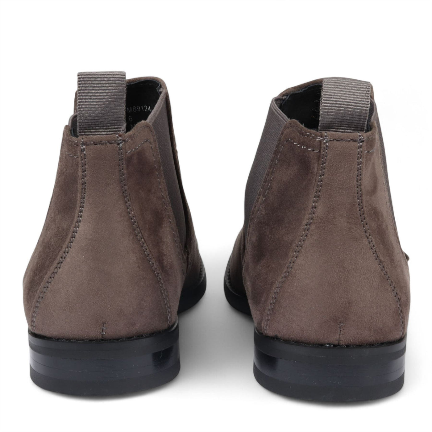 Men's Suede Chelsea Boots Real Leather Lined Slip-On