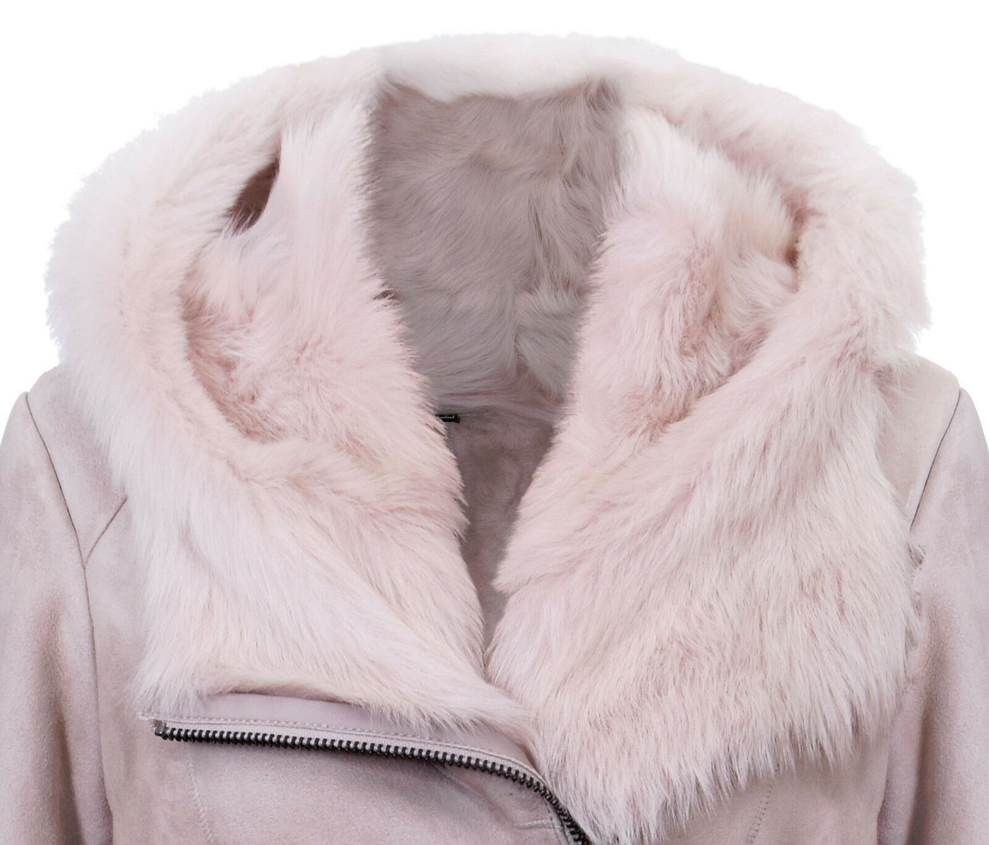 Ladies Suede Merino Sheepskin Coat-Samara