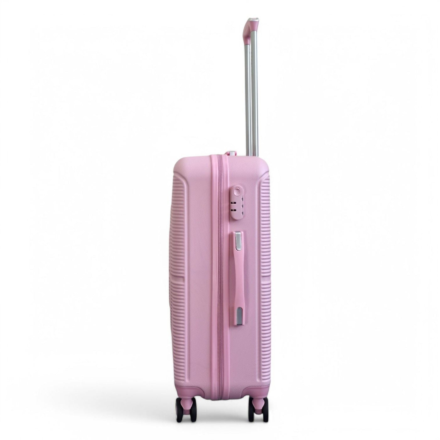 Robust ABS Hard Shell 8 Wheels Luggage Travel Holiday Cabin Suitcase Set