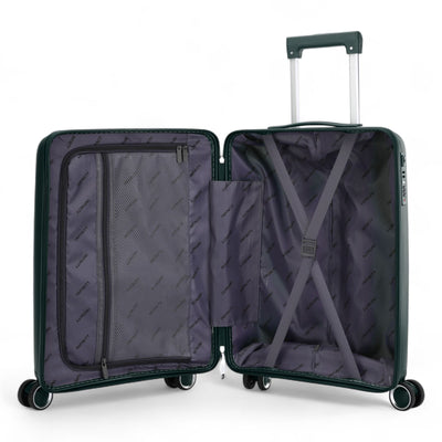 Hard Shell Suitcase Cabin TSA Luggage Travel Set