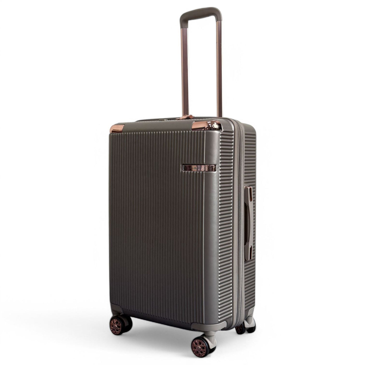 Expandable Hard Shell 8 Wheels Luggage Travel Cabin Suitcase Set