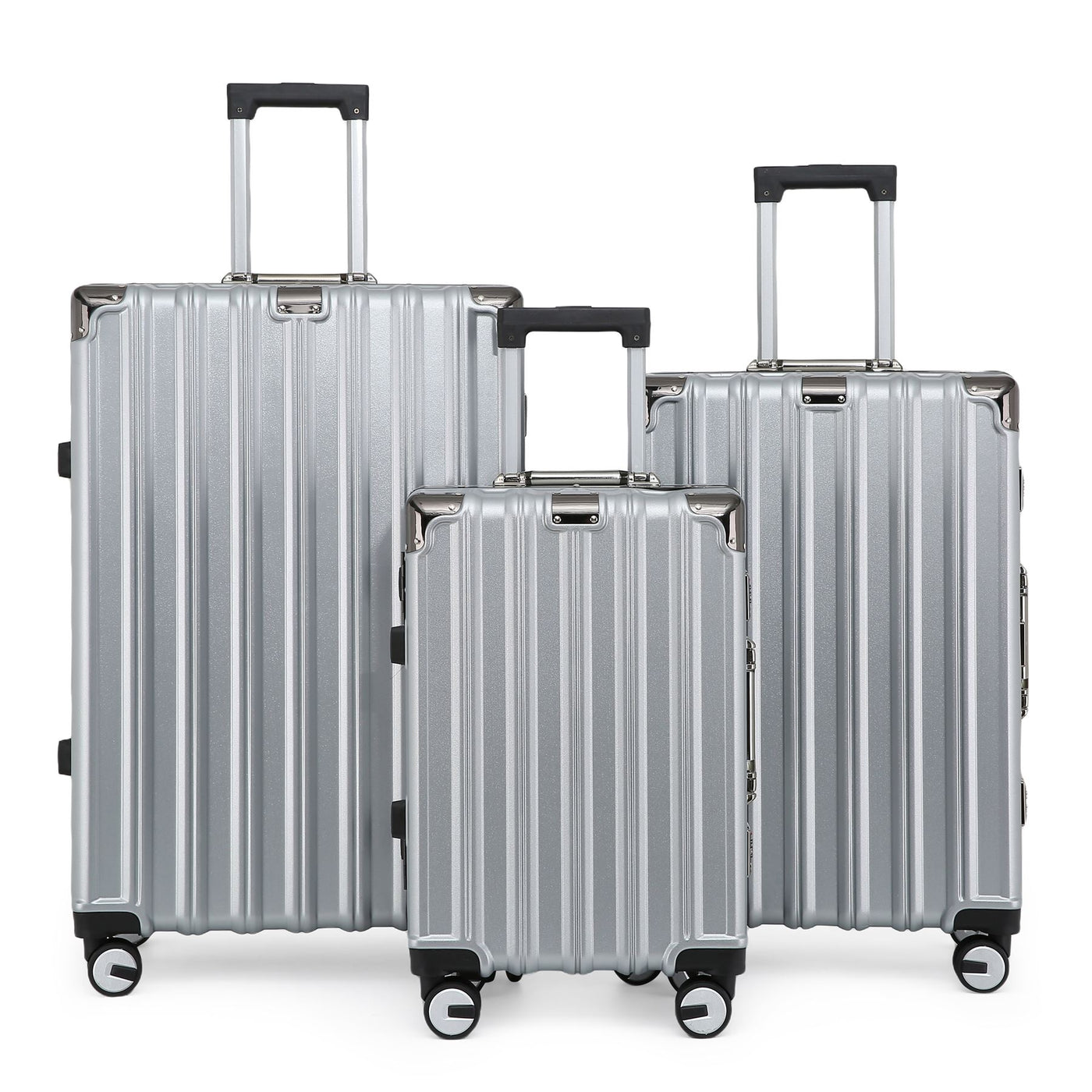 Hardshell Suitcase Set Robust 8 Wheel Cabin Luggage Suitcases