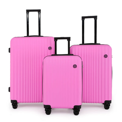 ABS Hard Shell Suitcase Luggage Set Travel Carry on Cabin Bag