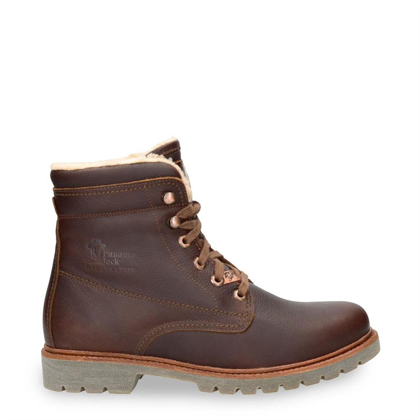 Panama Jack Men's P03 Aviator C23 Chestnut Waterproof Leather Ankle Boots