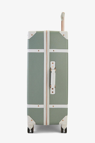 Vintage Hard Shell Luggage Trunk Suitcase Set