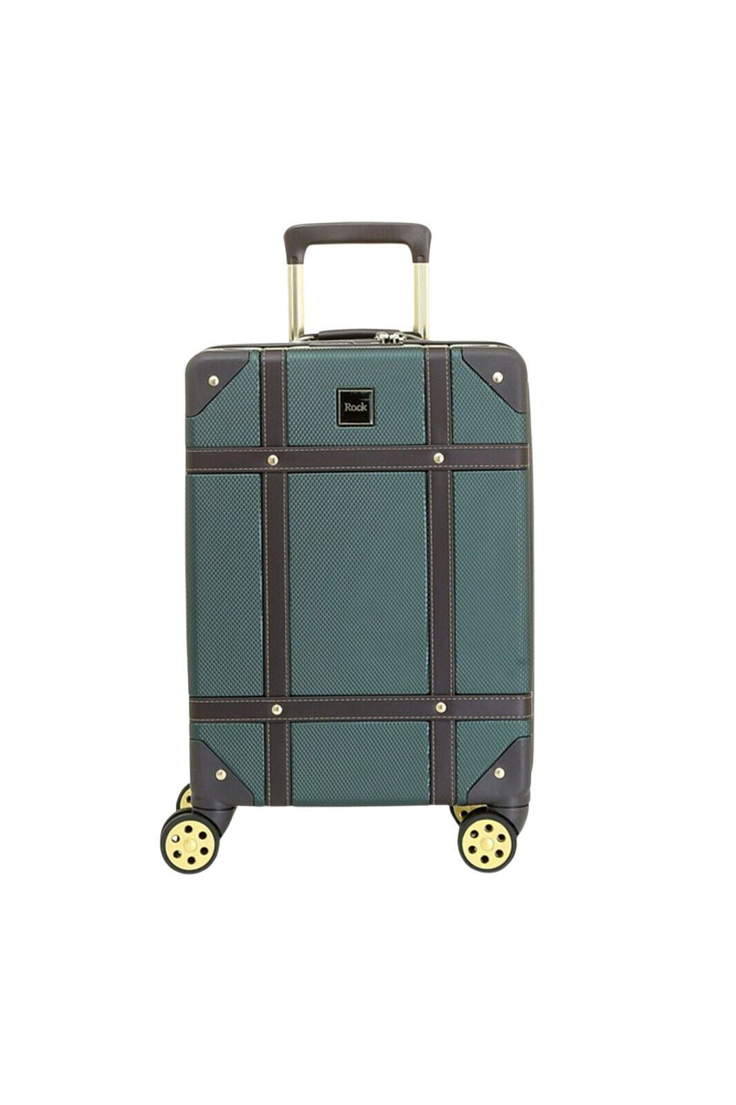 Vintage Hard Shell Luggage Trunk Suitcase Set