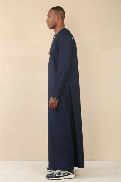 Men's Omani Eid Thobe  Saudi Emirati Jubba Robe