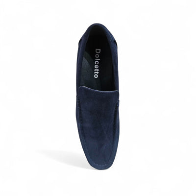 Men's Suede Loafers Lightweight Slip-On Casual Shoes