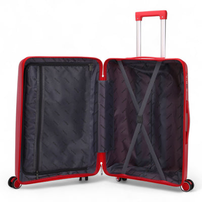 Hard Shell Suitcase Cabin TSA Luggage Travel Set