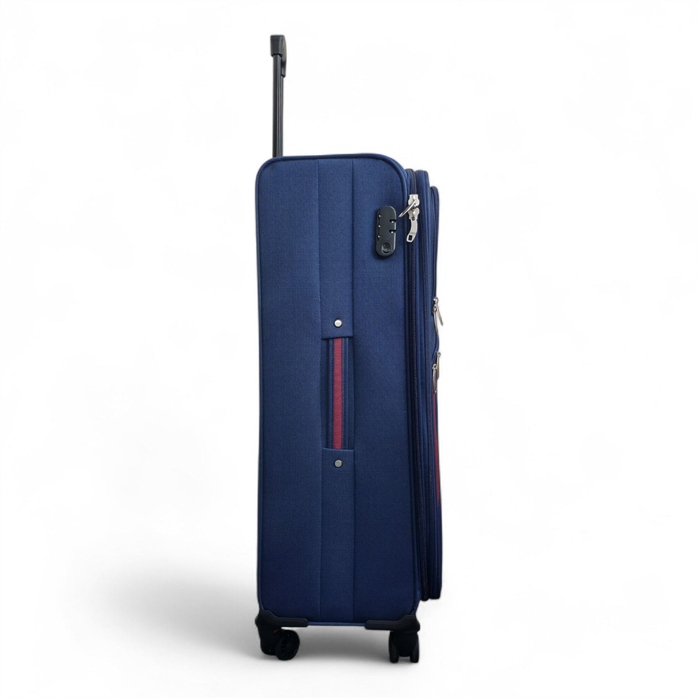 Expandable Soft 8 Wheel Lightweight Suitcase Luggage Travel Bags Set