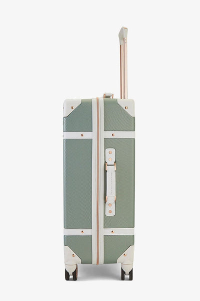 Vintage Hard Shell Luggage Trunk Suitcase Set